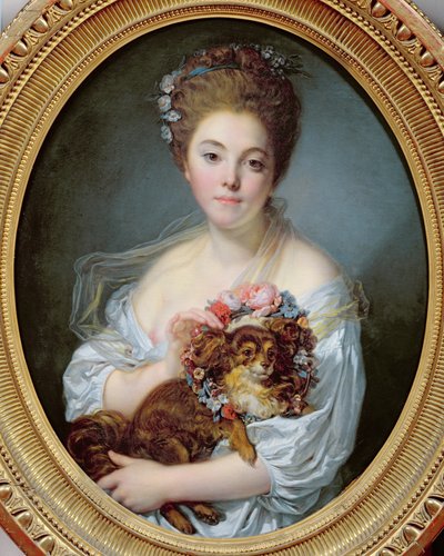 Madame de Porcin, 1774 da Jean Baptiste Greuze